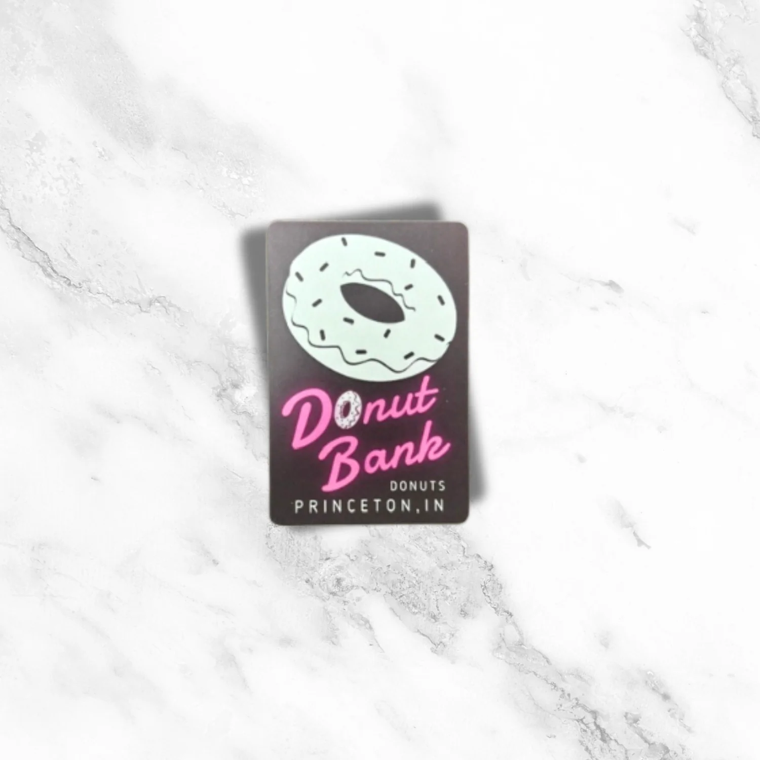 Retro Donut Bank Sticker - Image 4